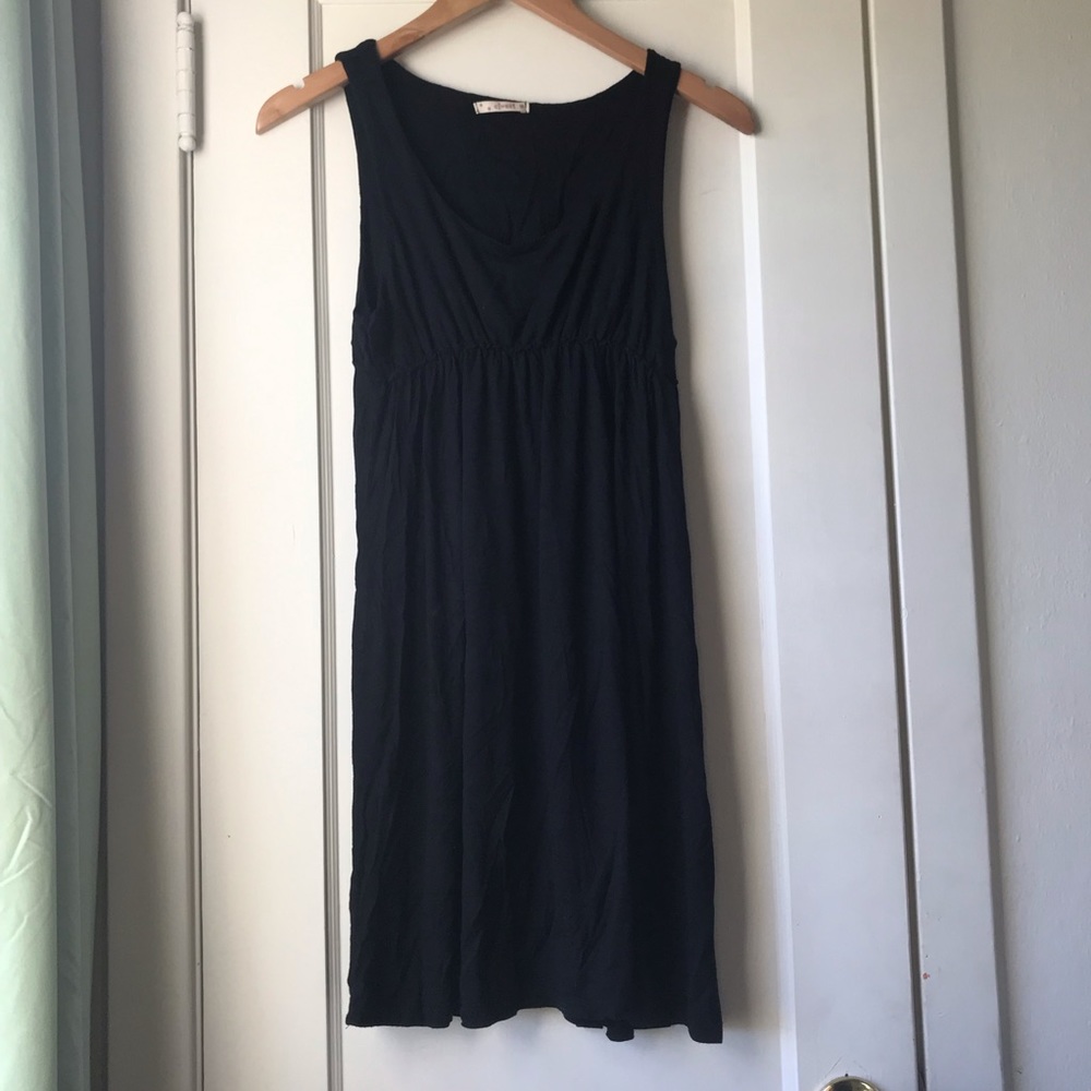 Black stretch dress